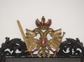 The double headed eagle of the austrian-hungarian monarchy