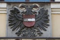 The double-headed eagle of the austro-hungarian monarchy