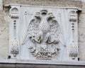 Double-headed eagle emblem