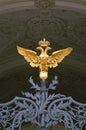 Double-headed eagle on Hermitage, Saint-Petersburg