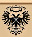 Double-headed heraldic eagle