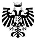 Double-headed heraldic eagle #2 Royalty Free Stock Photo