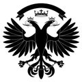 Double-headed heraldic eagle#2 Royalty Free Stock Photo