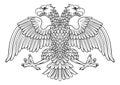 Double headed Imperial Eagle with Two Heads Royalty Free Stock Photo