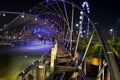 Double Helix bridge, Singapore Royalty Free Stock Photo