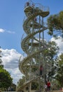 The DNA Tower in King`s Park at Perth, Australia. Royalty Free Stock Photo