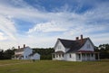 Double Keepers' Quarters Hatteras NC Lighthosue Royalty Free Stock Photo