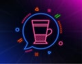 Double Latte coffee icon. Hot drink sign. Vector Royalty Free Stock Photo