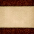 Double-layered background template Royalty Free Stock Photo
