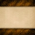 Double-layered background template