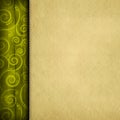 Double-layered background template Royalty Free Stock Photo