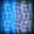 Double layered pattern background