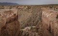 Double Negative land art installation by Michael Heizer Royalty Free Stock Photo