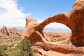 Double O Arch, Utah, USA Royalty Free Stock Photo