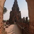 Double pagoda showed civilization in former