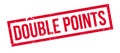 Double Points rubber stamp Royalty Free Stock Photo