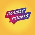 Double points tag sign. Royalty Free Stock Photo