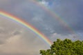 Double Rainbow Royalty Free Stock Photo