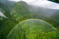 Double Rainbow from Fansipan Cable Car