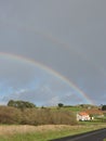 Double Rainbow Royalty Free Stock Photo