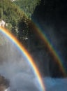 Double Rainbow over Krimmler Waterfalls