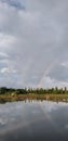 Double Rainbow at the Same Time