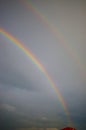Double rainbow Royalty Free Stock Photo