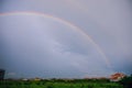 Double rainbow Royalty Free Stock Photo