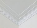 Double row wave pattern crown molding in expensive home ceiling at the corner ornamental. Details.