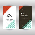 Double-sided creative business card template