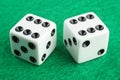 Double Six Dice Royalty Free Stock Photo