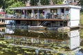 Double storey floating house