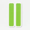 Double vertical line sign icon isolated