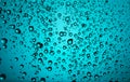 Double Water droplets Royalty Free Stock Photo