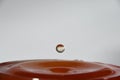 Double Water Droplets Royalty Free Stock Photo