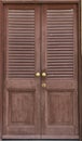 Double Wooden Doors