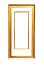 Double wooden frame