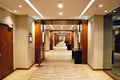 DoubleTree by Hilton. Modern interiors of the hotel. Royalty Free Stock Photo