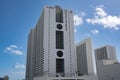 The Doubletree Hotel in Downtown Miami Florida Royalty Free Stock Photo