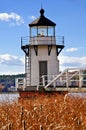 Doubling Point lighthouse Royalty Free Stock Photo