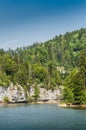 Doubs Gorges on the Franco-Swiss border