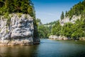 Doubs Gorges on the Franco-Swiss border