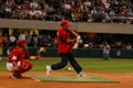 Doug Flutie takes a swing.