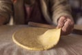 Dough for pasta Royalty Free Stock Photo