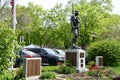 Doughboy Statue Memorial in Rhinebeck, New York Royalty Free Stock Photo