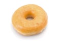 Doughnut or donut isolated on white Royalty Free Stock Photo