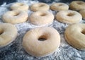 Doughnut dough Royalty Free Stock Photo