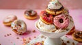 Doughnut Fantasy: A Tower of Sweet Treats