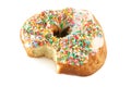 Doughnut With Hundreds And Thousands Royalty Free Stock Photo