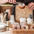 Doughnut Store Counter